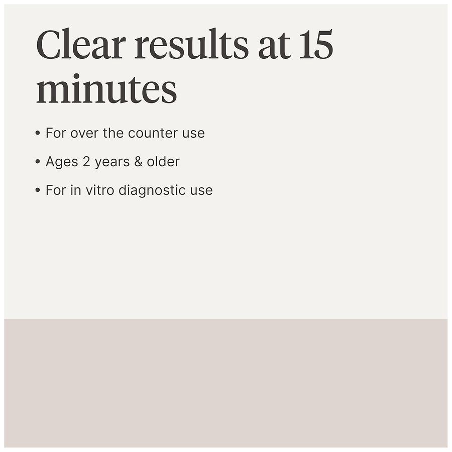 slide 3 of 5, Walgreens COVID-19 & Flu A+B Antigen Test, 2 ct