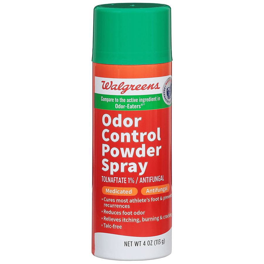 slide 3 of 5, Walgreens Medicated Antifungal Foot & Sneaker Powder Spray, 4 oz