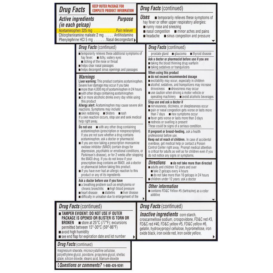 slide 3 of 5, Walgreens Multi-Symptom Fast-Release Allergy Gelcaps, 24 ct