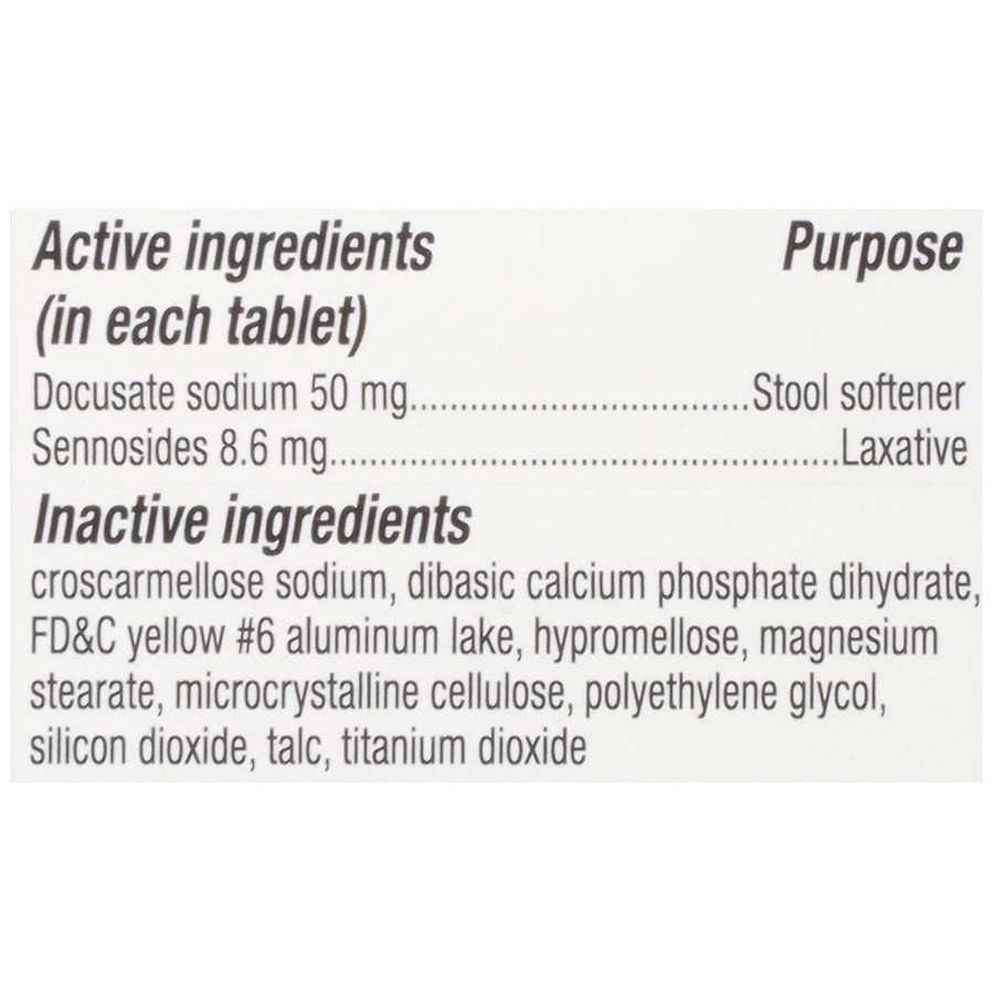 slide 3 of 5, Walgreens Dual Action Senna-S Laxative Tablets, 60 ct
