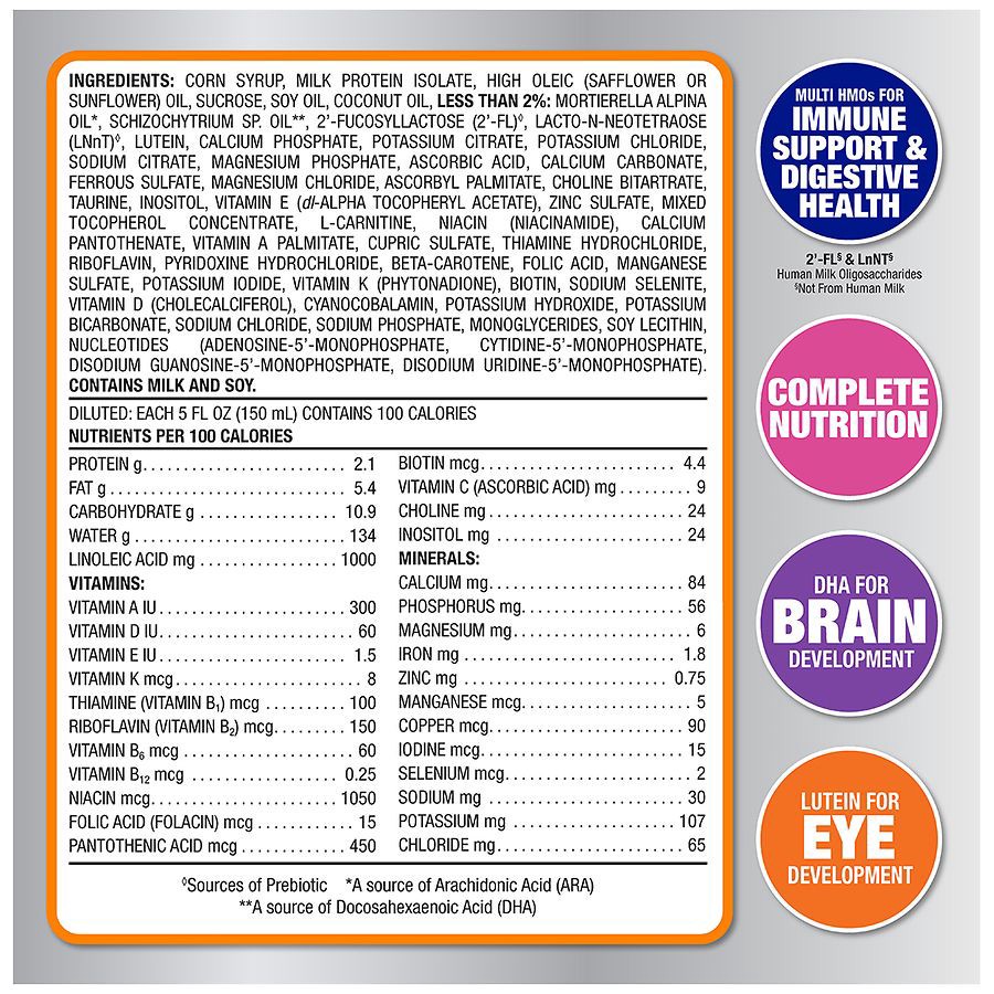 slide 5 of 5, Walgreens Sensitivity Premium Infant Formula with Iron, 33.2 oz