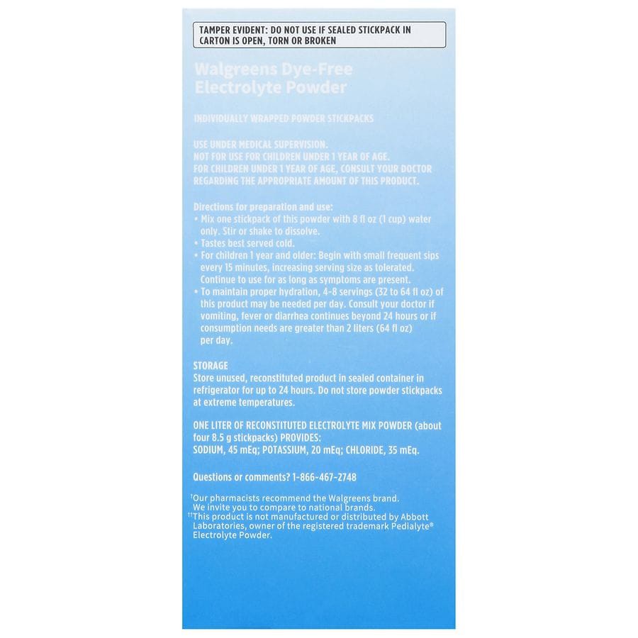slide 4 of 4, Walgreens Electrolyte Powder Strawberry - 8 ct; 0.3 oz, 8 ct; 0.3 oz