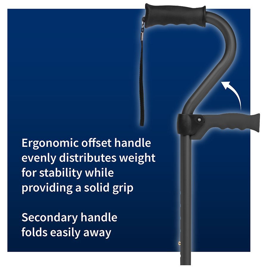 slide 4 of 5, Walgreens Uplift Cane, 1 ct