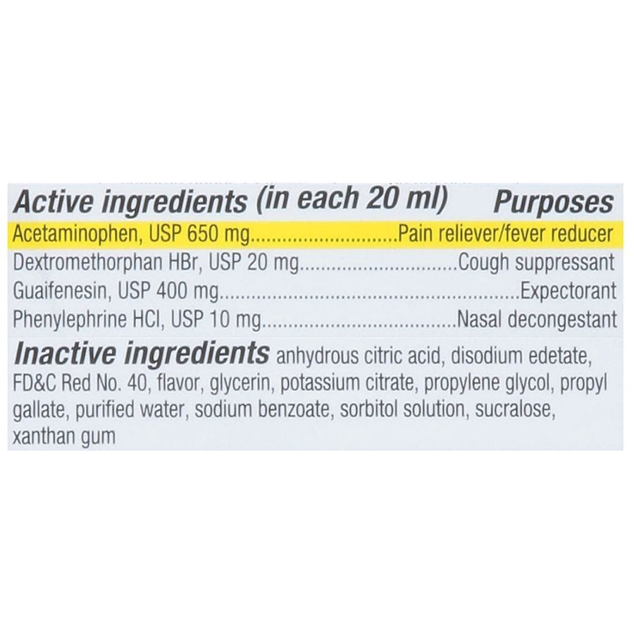 slide 2 of 5, Walgreens Adult Severe Tussin CF Max Liquid Natural Raspberry, 8 fl oz
