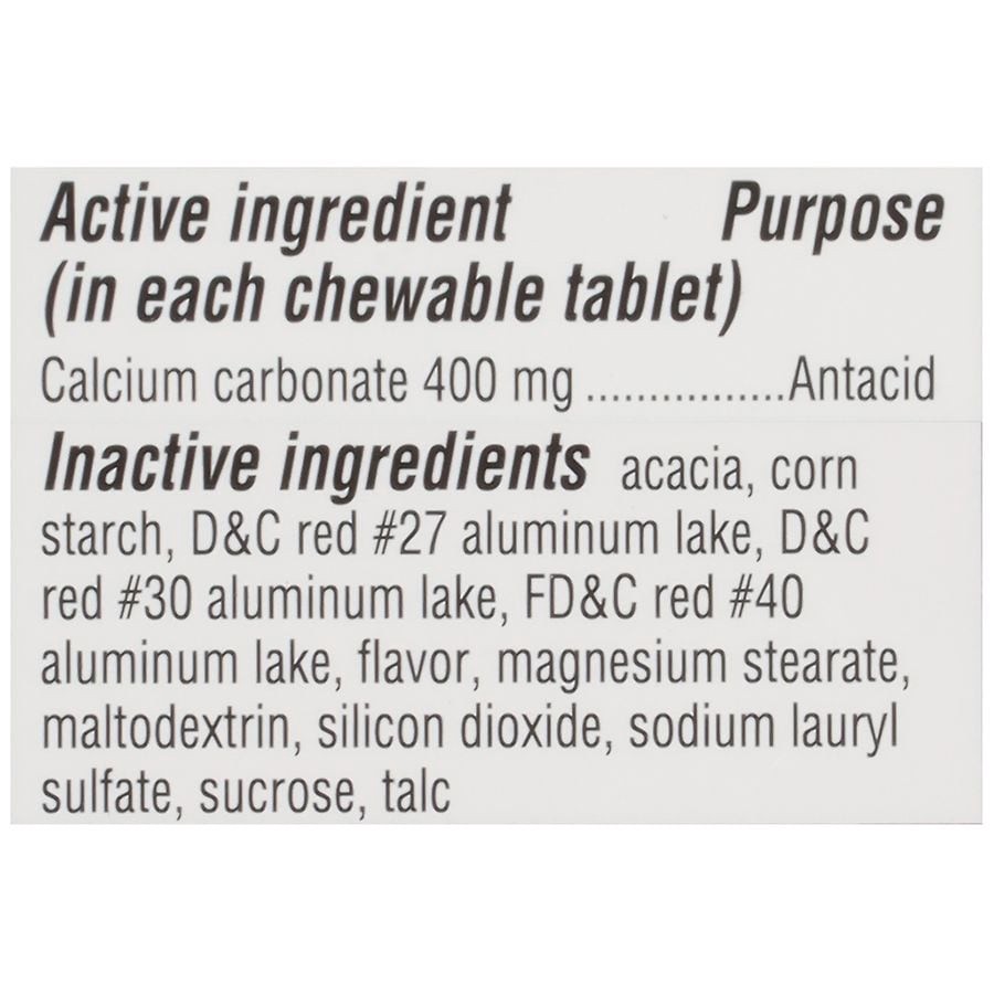 slide 4 of 5, Walgreens Children's Soothe Chewable Antacid Tablets, 24 ct