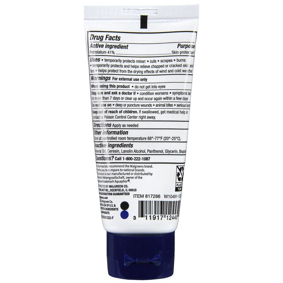 slide 5 of 5, Walgreens Advanced Healing Ointment Fragrance Free, 1.75 oz