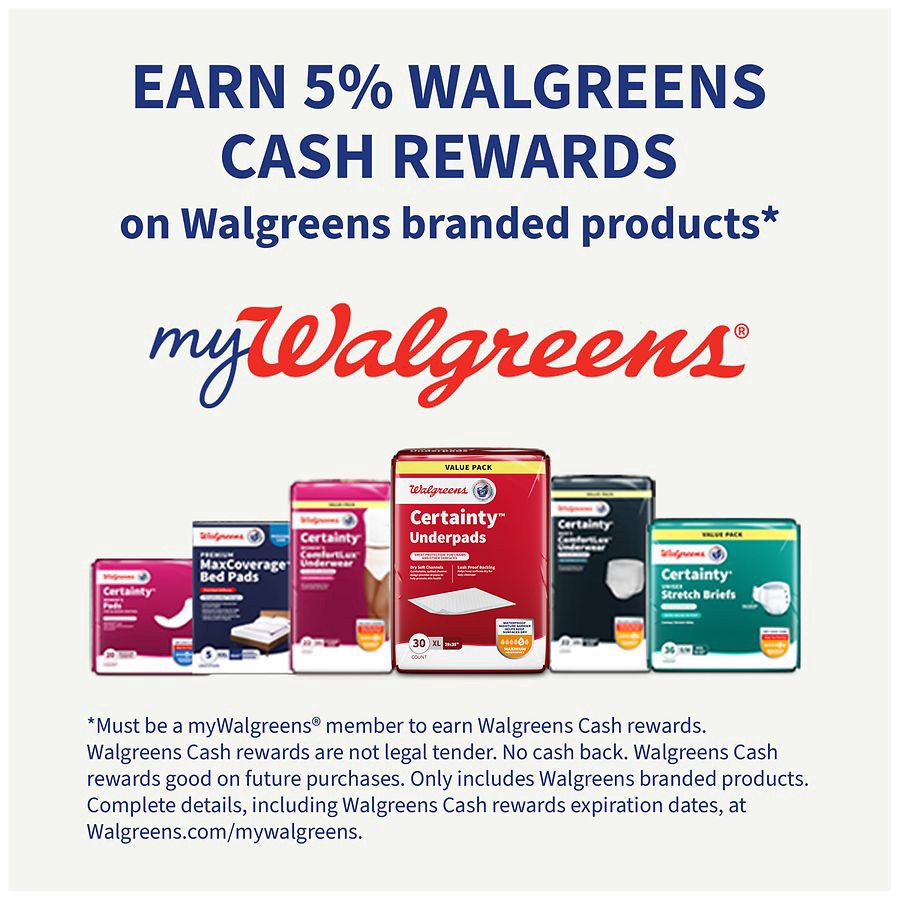 slide 5 of 5, Walgreens Incontinence Guards for Men, Ultimate Absorbency, 26 ct