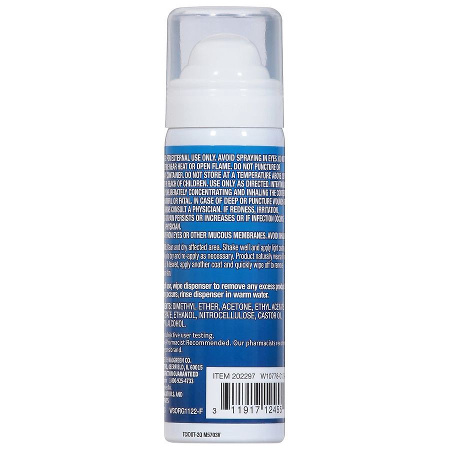 slide 3 of 3, Walgreens Liquid Spray Bandage, 1 oz