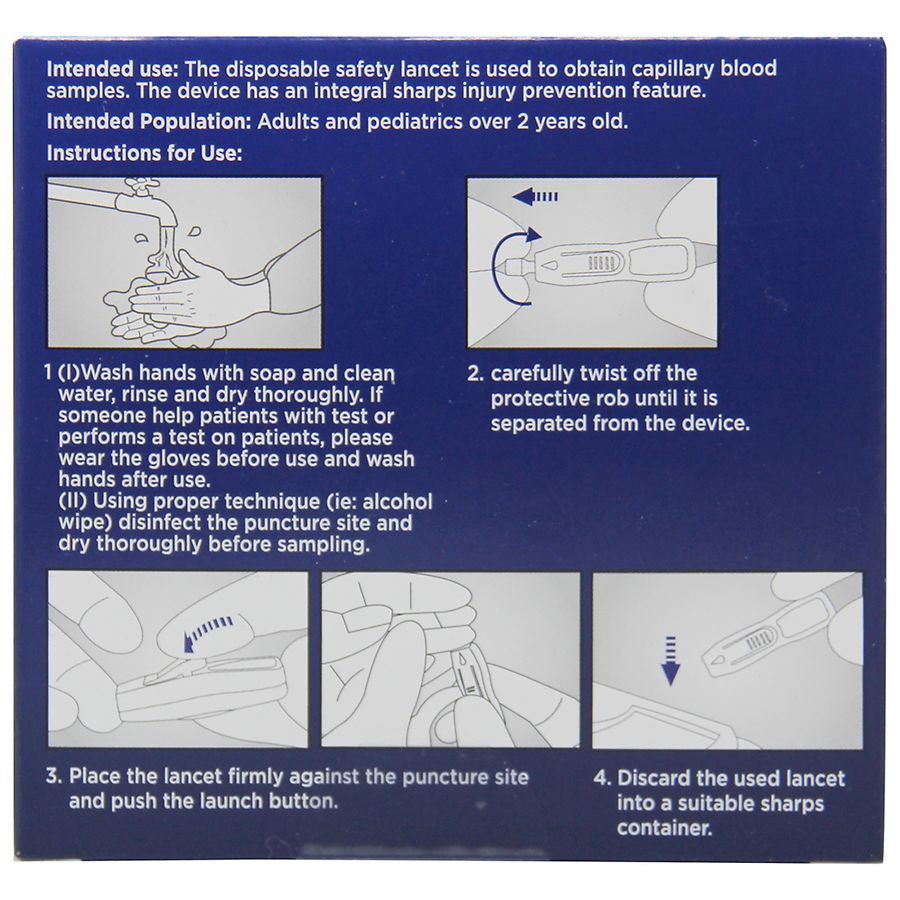 slide 2 of 5, Walgreens Travel Lancets, 30 gram 25 ct