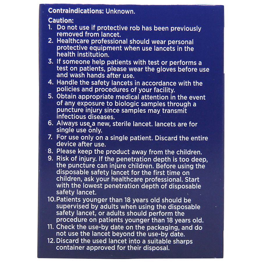 slide 5 of 5, Walgreens Travel Lancets, 30 gram 25 ct