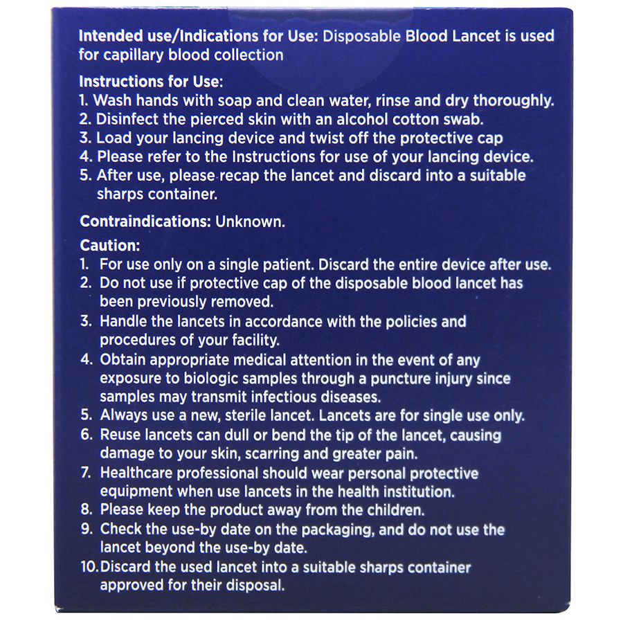 slide 4 of 4, Walgreens Lancets, 28 gram 100 ct