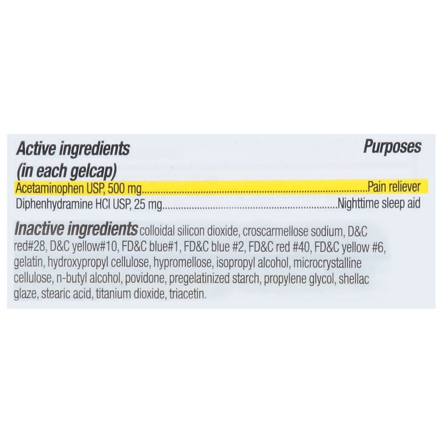 slide 2 of 4, Walgreens Pain Reliever Extra Strength PM Quickgel EZ Open, 125 ct