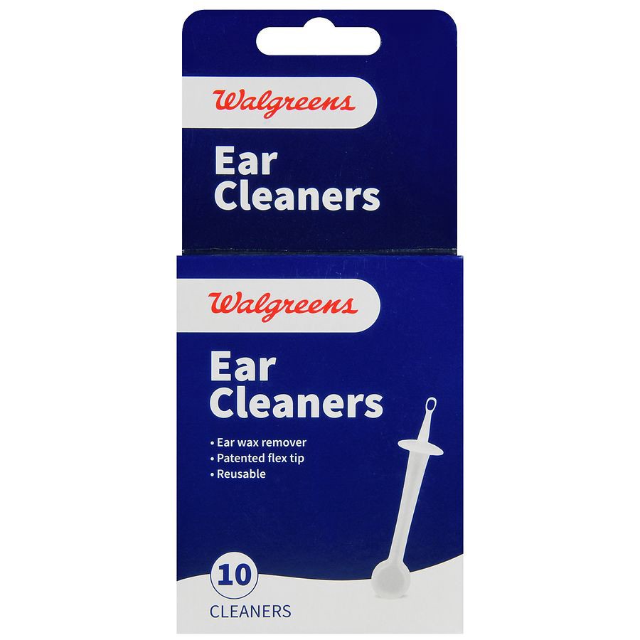 slide 5 of 5, Walgreens Ear Cleaners, 10 ct