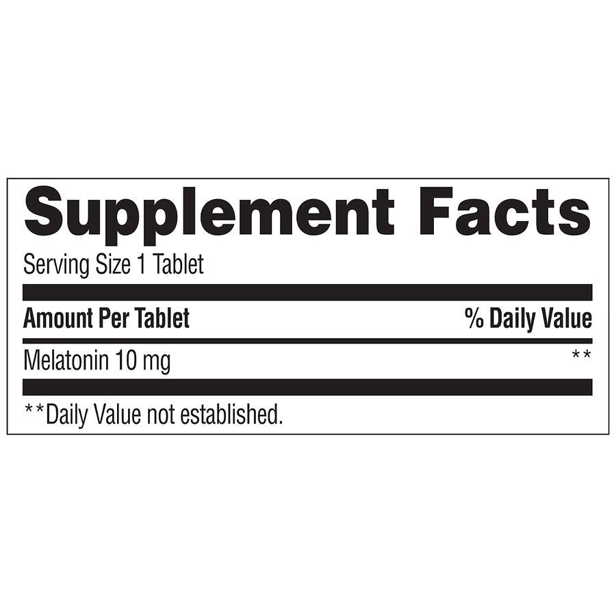 slide 2 of 5, Walgreens Quick-Dissolve Melatonin 10 mg Tablets Natural Cherry, 240 ct
