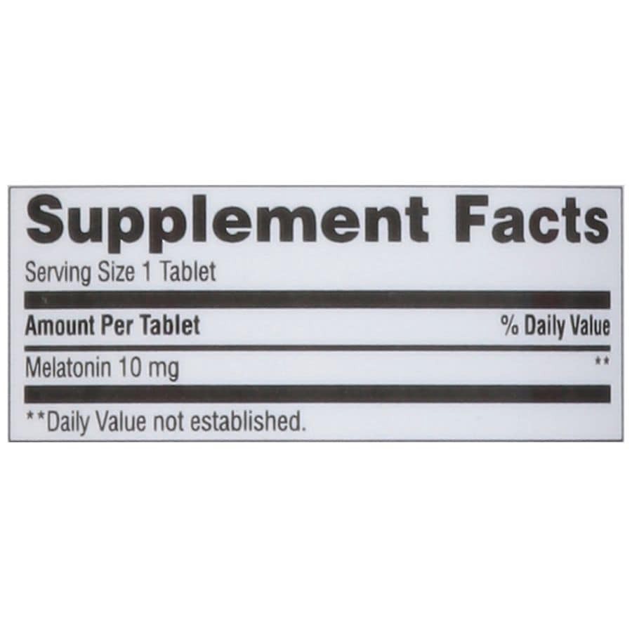 slide 4 of 5, Walgreens Quick-Dissolve Melatonin 10 mg Tablets Natural Cherry, 240 ct