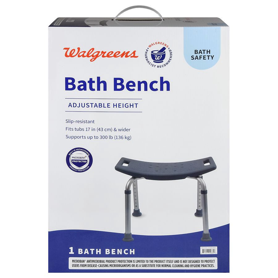slide 4 of 5, Walgreens Bath Bench, 1 ct