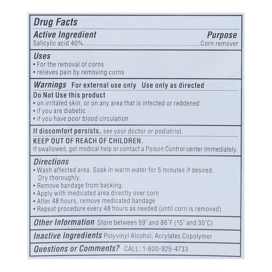 slide 4 of 5, Walgreens Corn Remover Strips, 6 ct