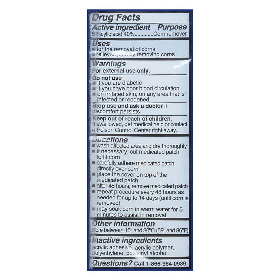 slide 5 of 5, Walgreens Medicated Ultra Thin Corn Remover Patches, 9 ct