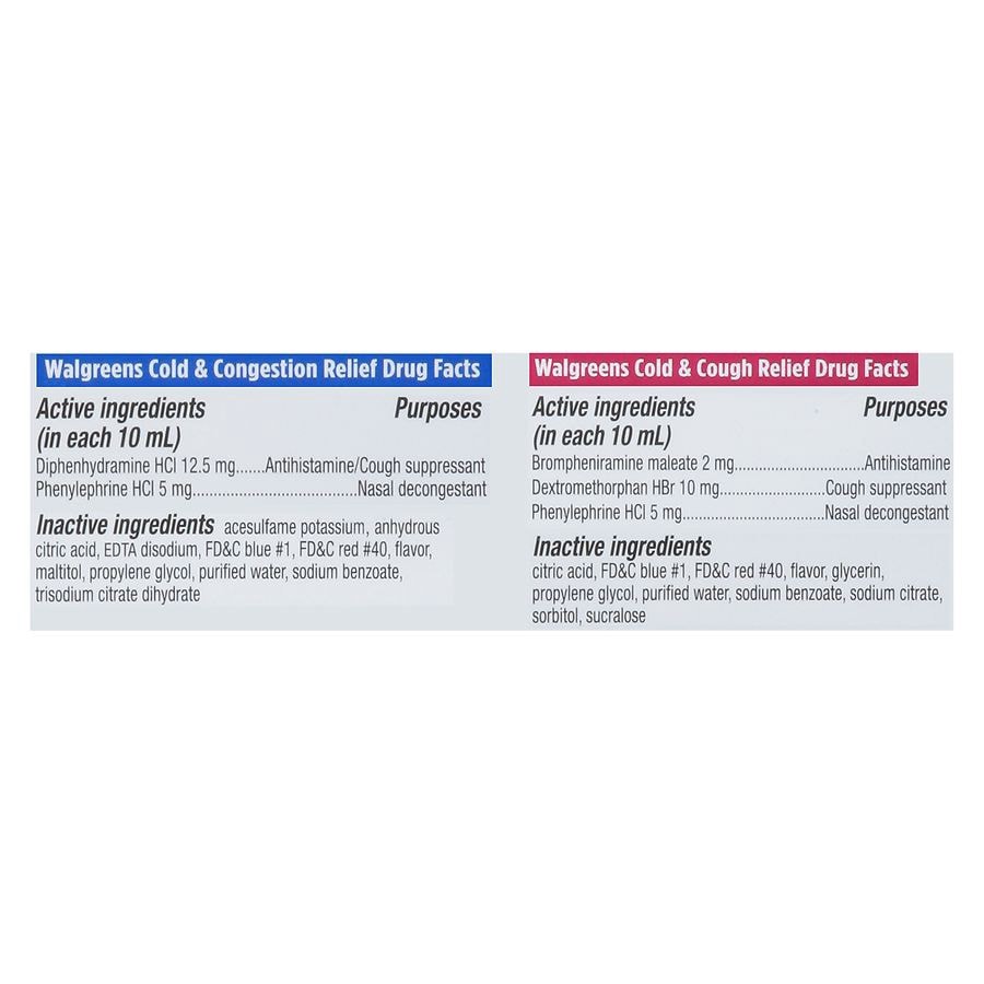 slide 2 of 5, (Max 3) Walgreens Children's Wal-Tap Elixir Daytime & Nighttime Cold & Cough Liquid, 2 ct; 4 fl oz