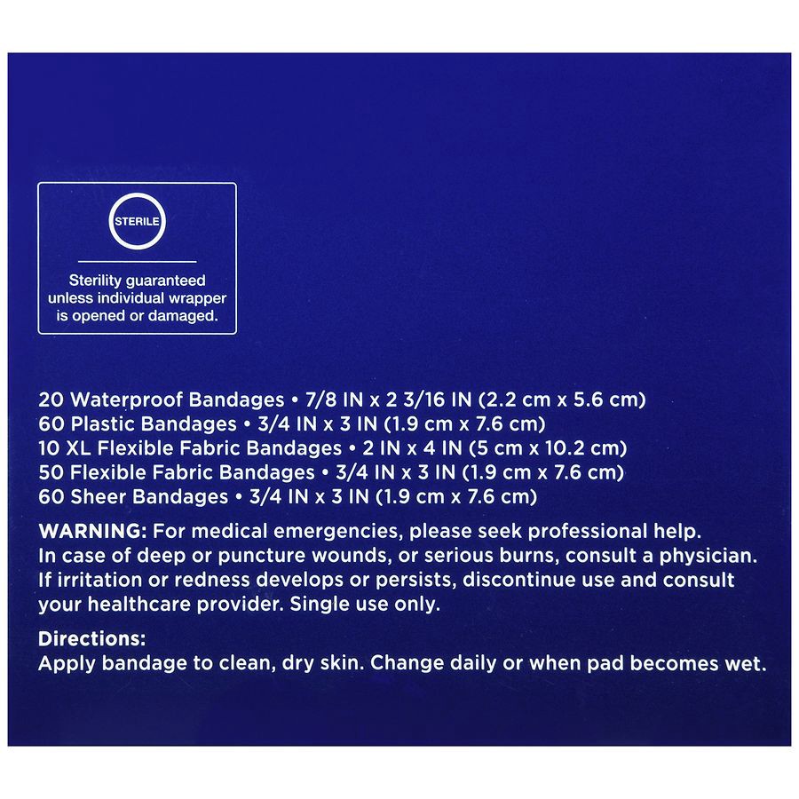 slide 2 of 5, Walgreens Bandages Variety Pack, 200 ct