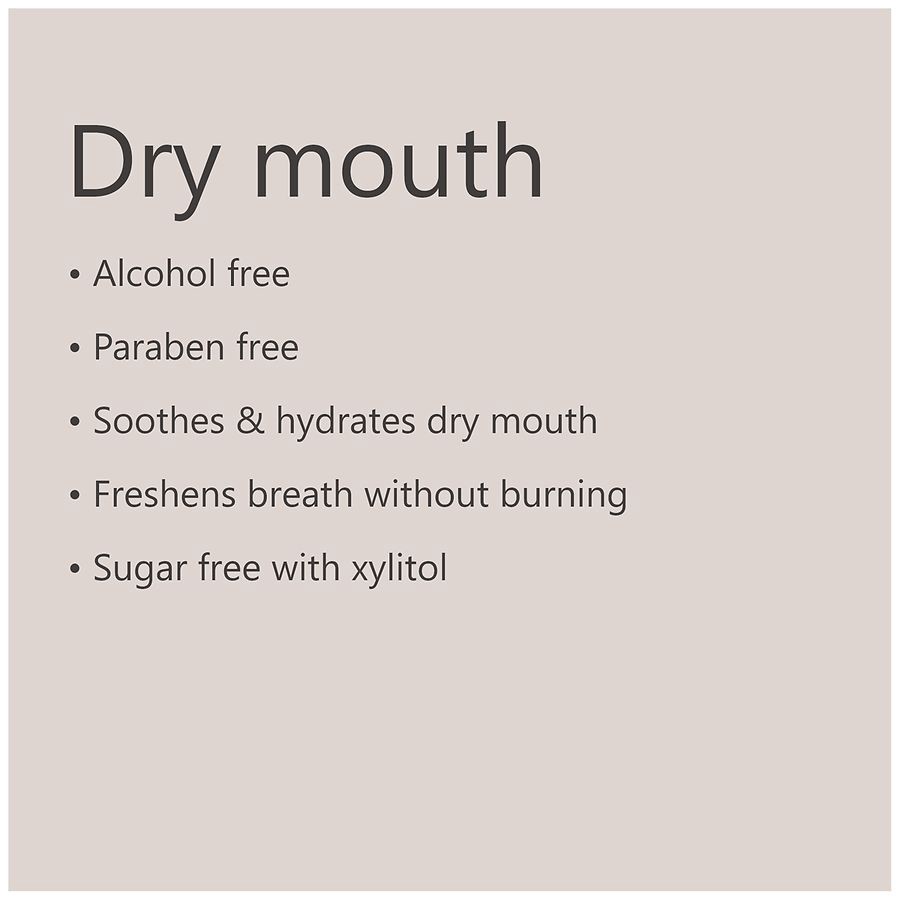 slide 2 of 5, Walgreens Mint Dry Mouth Rinse, 33.8 fl oz