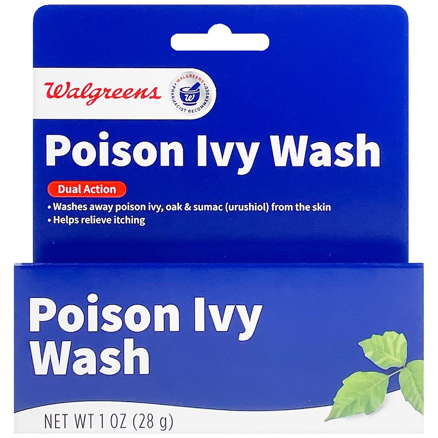 slide 4 of 5, Walgreens Dual Action Poison Ivy Wash, 1 oz