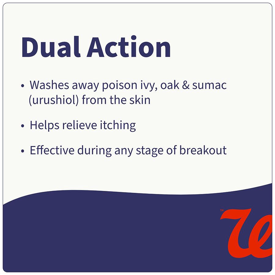 slide 5 of 5, Walgreens Dual Action Poison Ivy Wash, 1 oz