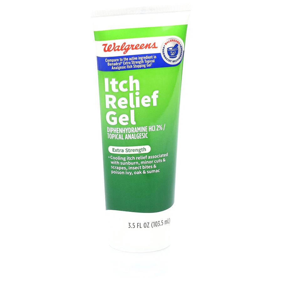 slide 2 of 5, Walgreens Extra Strength Itch Relief Gel, 3.5 fl oz