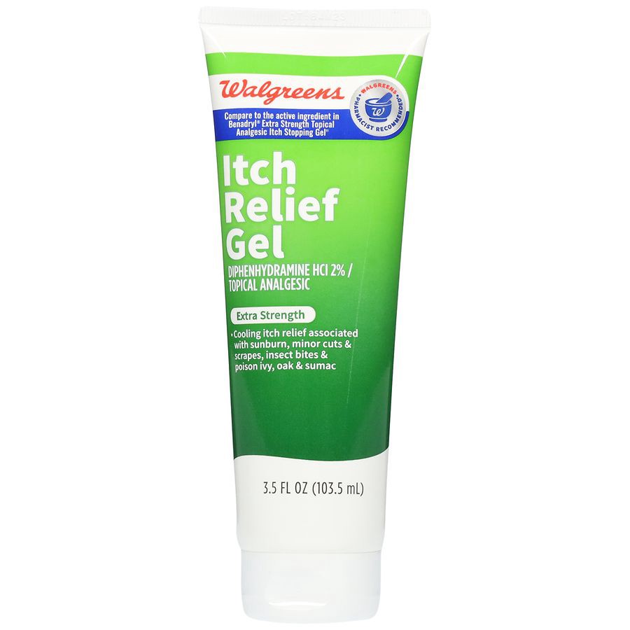 slide 3 of 5, Walgreens Extra Strength Itch Relief Gel, 3.5 fl oz