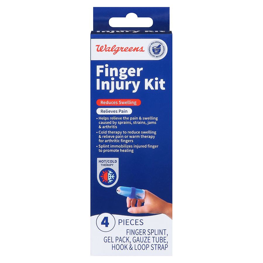 slide 2 of 5, Walgreens Heat & Cold Therapy Finger Injury Kit, 1 ct