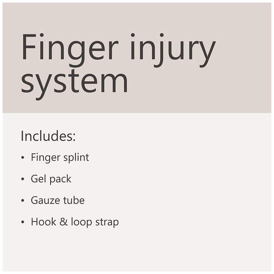 slide 5 of 5, Walgreens Heat & Cold Therapy Finger Injury Kit, 1 ct