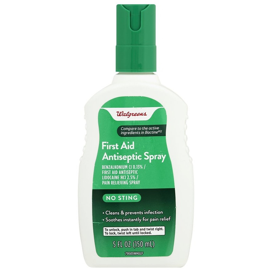 Walgreens First Aid Antiseptic Spray 5 oz Shipt