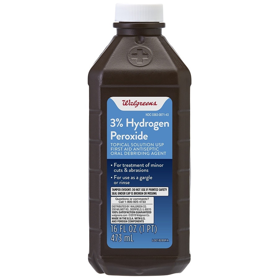 Walgreens Hydrogen Peroxide 3 16 oz Shipt