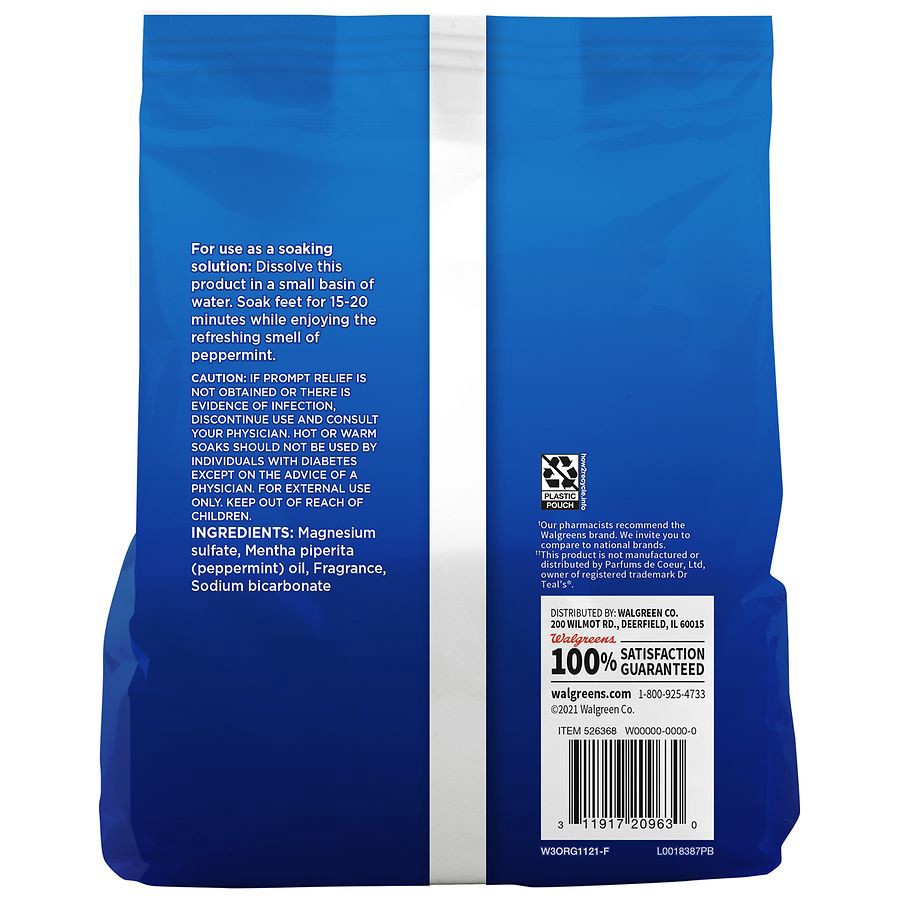 slide 2 of 2, Walgreens Epsom Salt Peppermint, 2 lb