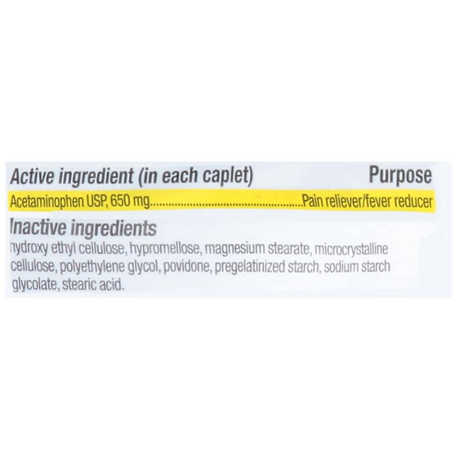 slide 2 of 3, Walgreens Arthritis Pain Reliever Acetaminophen 650mg Caplet, 150 ct