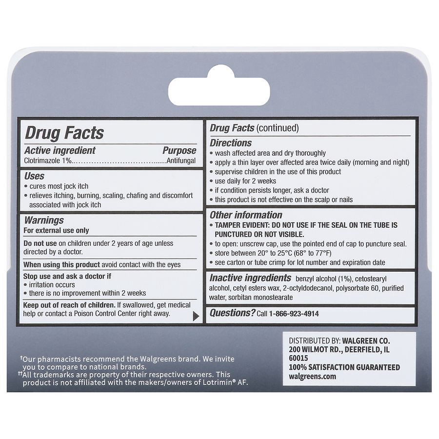 slide 3 of 5, Walgreens Jock Itch Cream, 0.5 oz