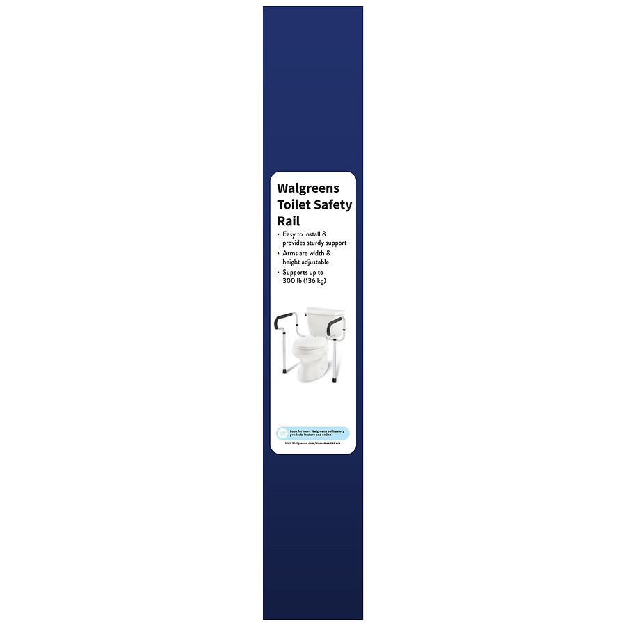 slide 2 of 4, Walgreens Toilet Safety Frame, 1 ct