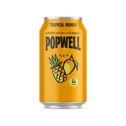 Popwell Tropical Mango 12oz Standard Can