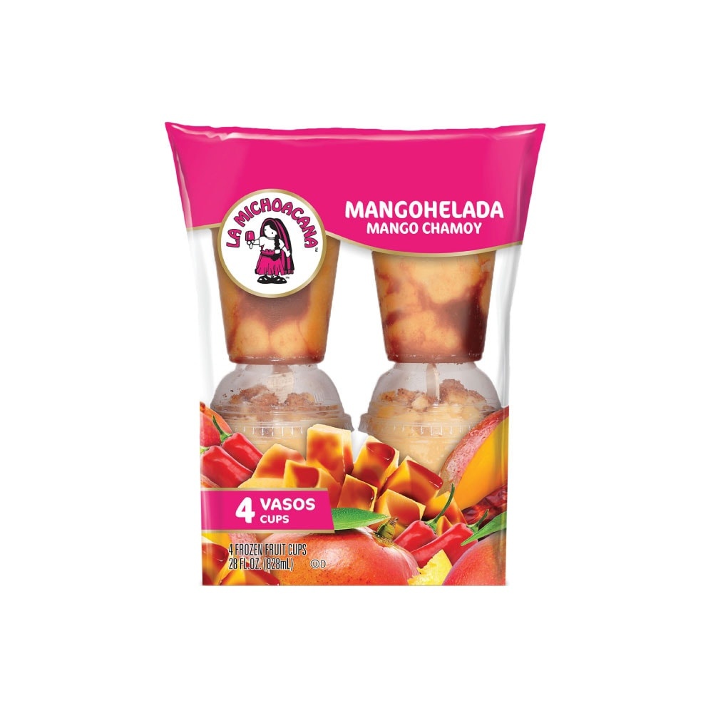 slide 1 of 1, La Michoacana Mangohelda Cup, 7 oz