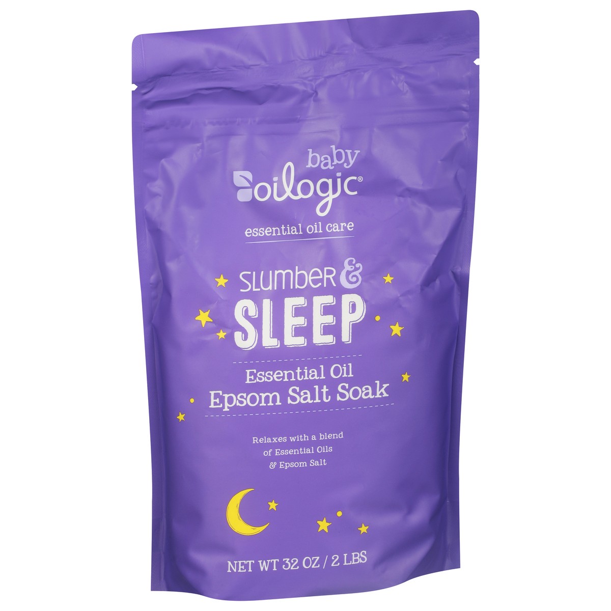 slide 11 of 13, Oilogic Baby Essential Oil Slumber & Sleep Epsom Salt Soak 32 oz, 32 oz