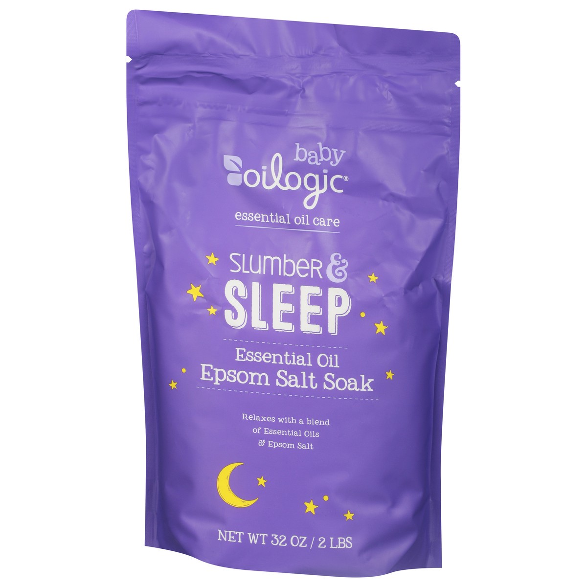 slide 2 of 13, Oilogic Baby Essential Oil Slumber & Sleep Epsom Salt Soak 32 oz, 32 oz