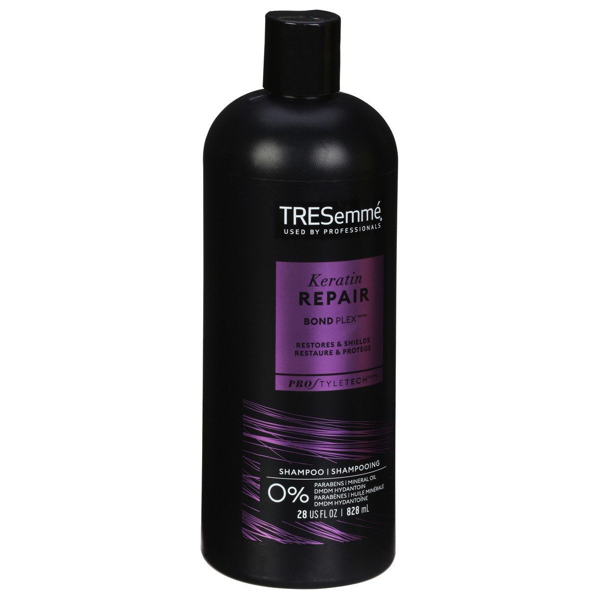 slide 7 of 9, TRESemmé Cruelty-free Keratin Repair Shampoo Keratin Repair 28 fl oz, 28 fl oz