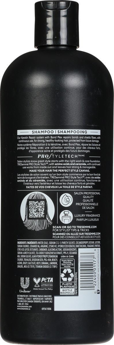 slide 8 of 9, TRESemmé Cruelty-free Keratin Repair Shampoo Keratin Repair 28 fl oz, 28 fl oz