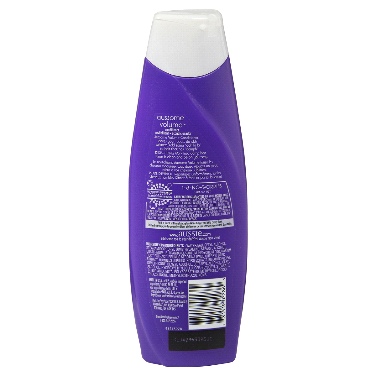 slide 4 of 6, Aussie Aussome Volume Conditioner, 13.5 fl oz