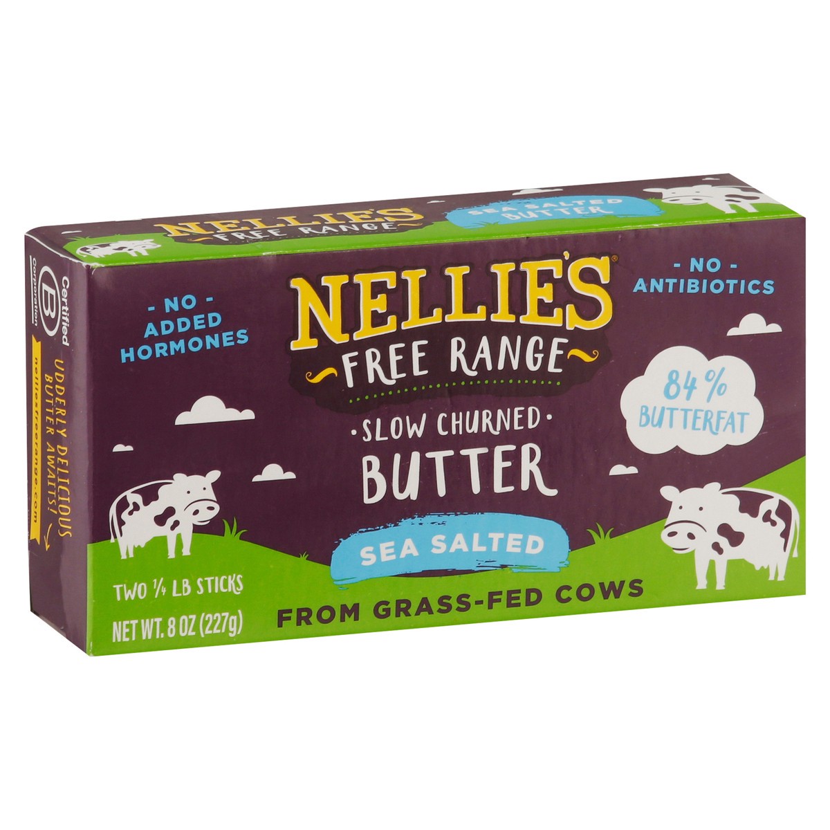 slide 8 of 13, Nellie's Sticks Sea Salted Butter 2 ea, 8 oz