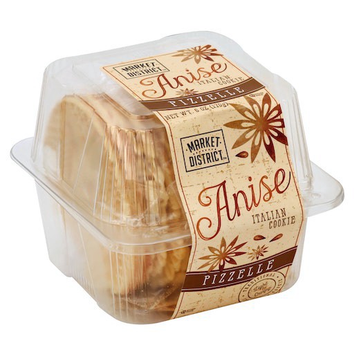 slide 1 of 1, Market District Anise Pizzelle, 6 oz