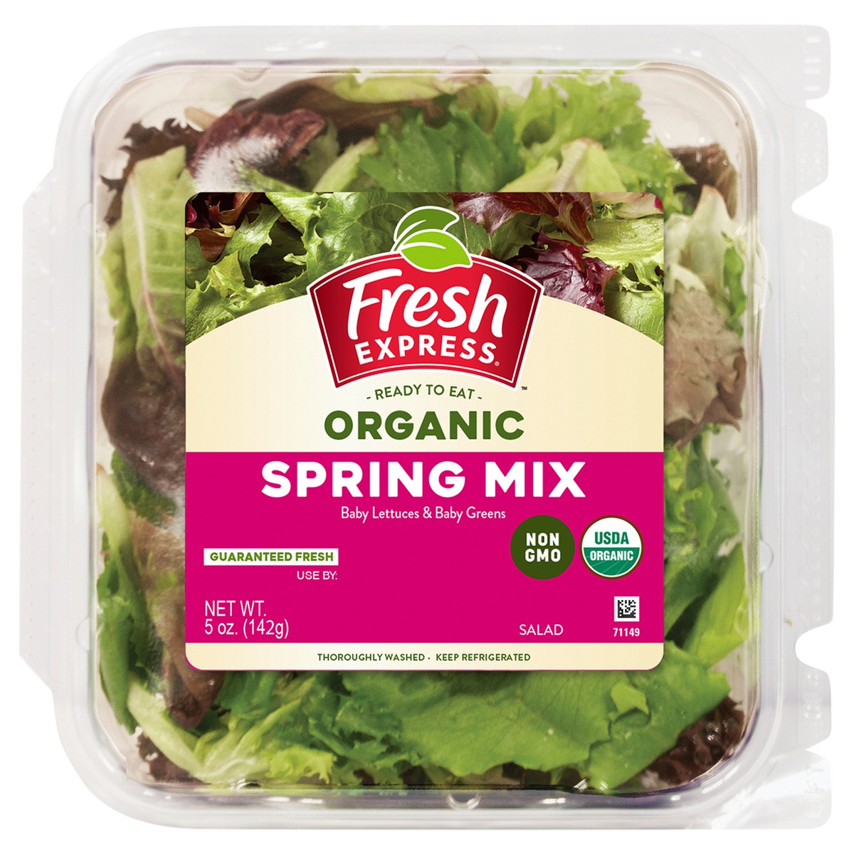 slide 1 of 4, Fresh Express Organic Spring Mix, 5oz, 5 oz