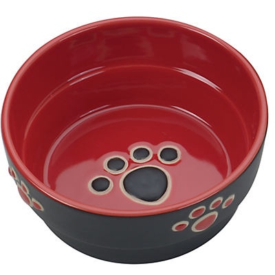 slide 1 of 1, Spot Fresco Dish Dog Red, 1 ct