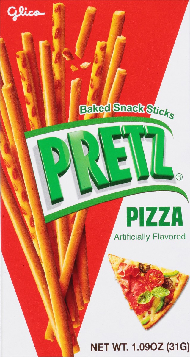 slide 3 of 13, Pretz Pizza Baked Snack Sticks 1.09 oz, 1.09 oz