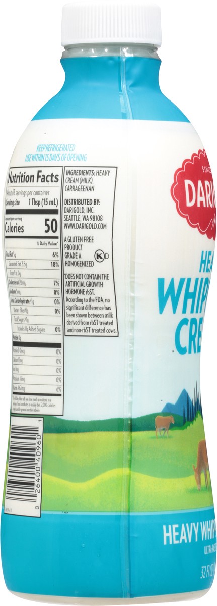 slide 9 of 9, Darigold Heavy Whipping Cream 32 fl oz, 32 oz